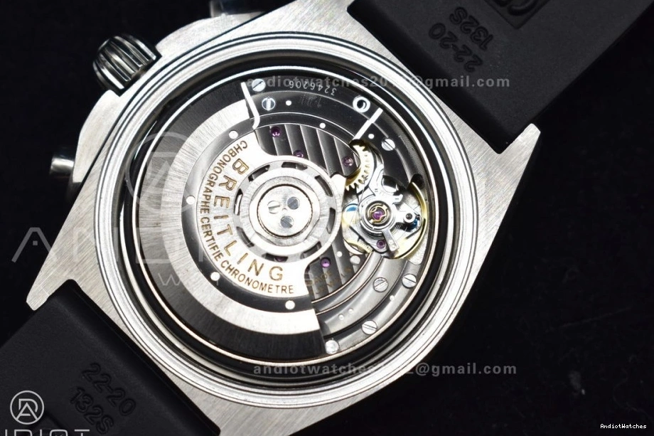 Navitimer Chrono Wht Attractive 43mm 1:1 427 A L-Black LE SS B01 Best Version BLS 0706
